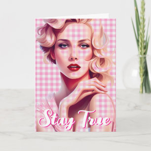 Carte d'anniversaire des couleurs vraies