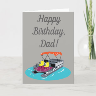 Carte d'anniversaire des propriétaires de bateaux 