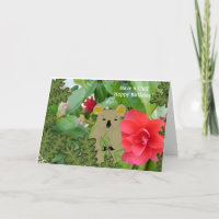 Carte d'anniversaire détente Koala