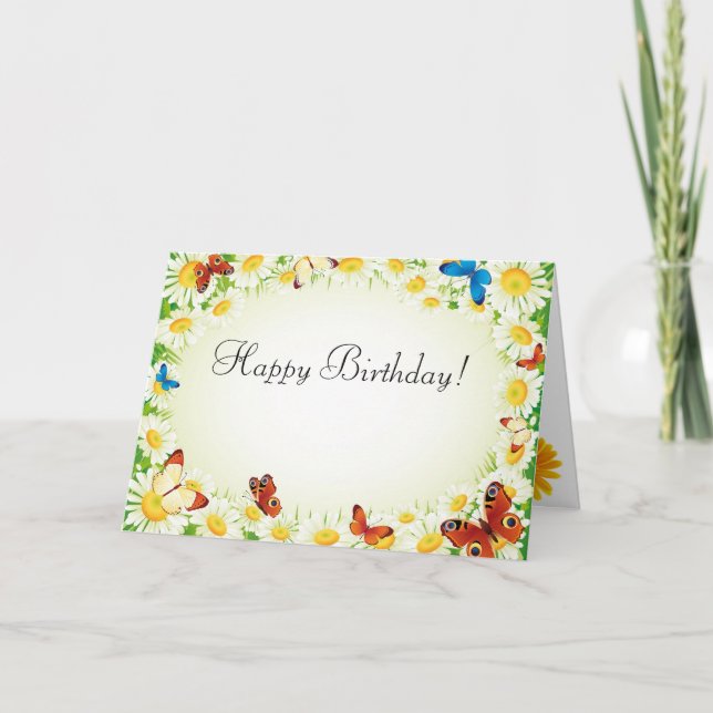 Carte d'anniversaire divine (Devant)