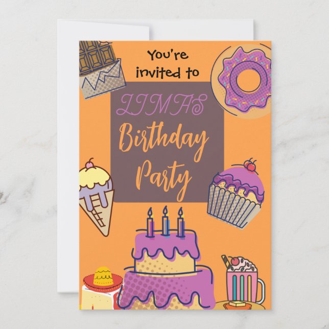 Carte d'anniversaire douce  (Devant)