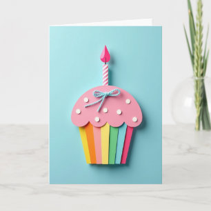 Carte d'anniversaire Douce Confiserie