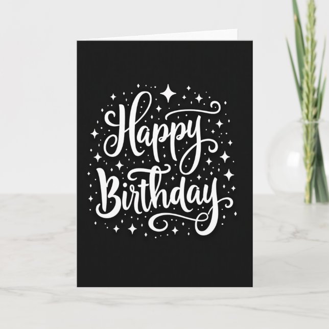 Carte d'anniversaire douce et scénarisée (Devant)