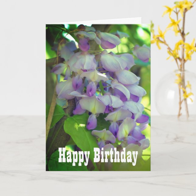 Carte d'anniversaire Dreamteria Flower (Fleur jaune)