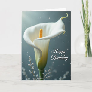 Carte d'anniversaire Dreamy Birthday Sparkle Bloom