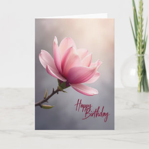 Carte d'anniversaire Dreamy Petal