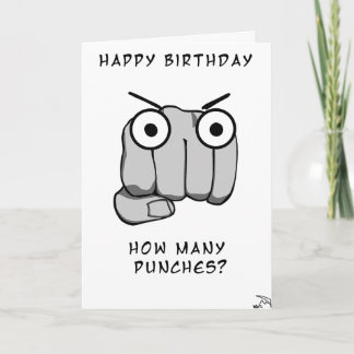 Carte d'anniversaire drôle