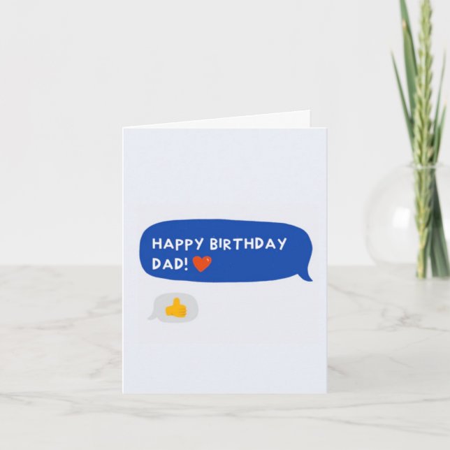 Carte d'anniversaire drôle  (Devant)