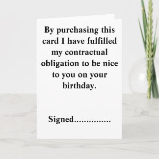 Carte d'anniversaire drôle