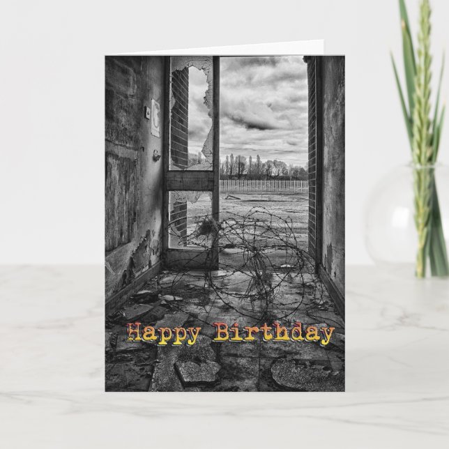 Carte d'anniversaire drôle (Devant)