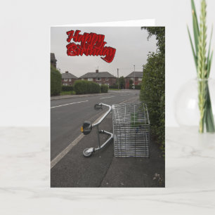 Carte d'anniversaire drôle