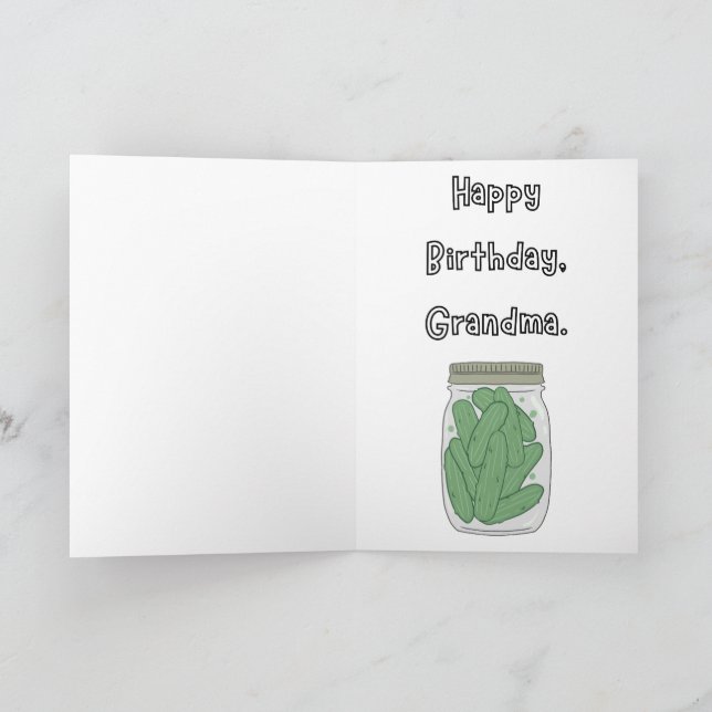 Carte d'anniversaire drôle - Anniversaire de grand (Intérieur)