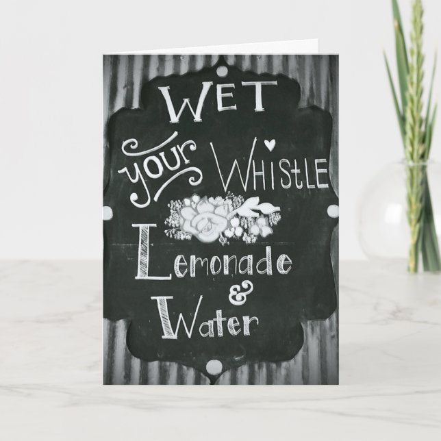 Carte d'anniversaire drôle avec de l'alcool (Devant)