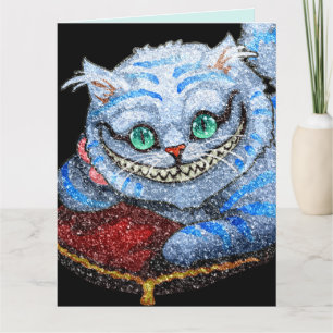 CARTE D'ANNIVERSAIRE DRÔLE CHAT SOURIANT GRANDE CA