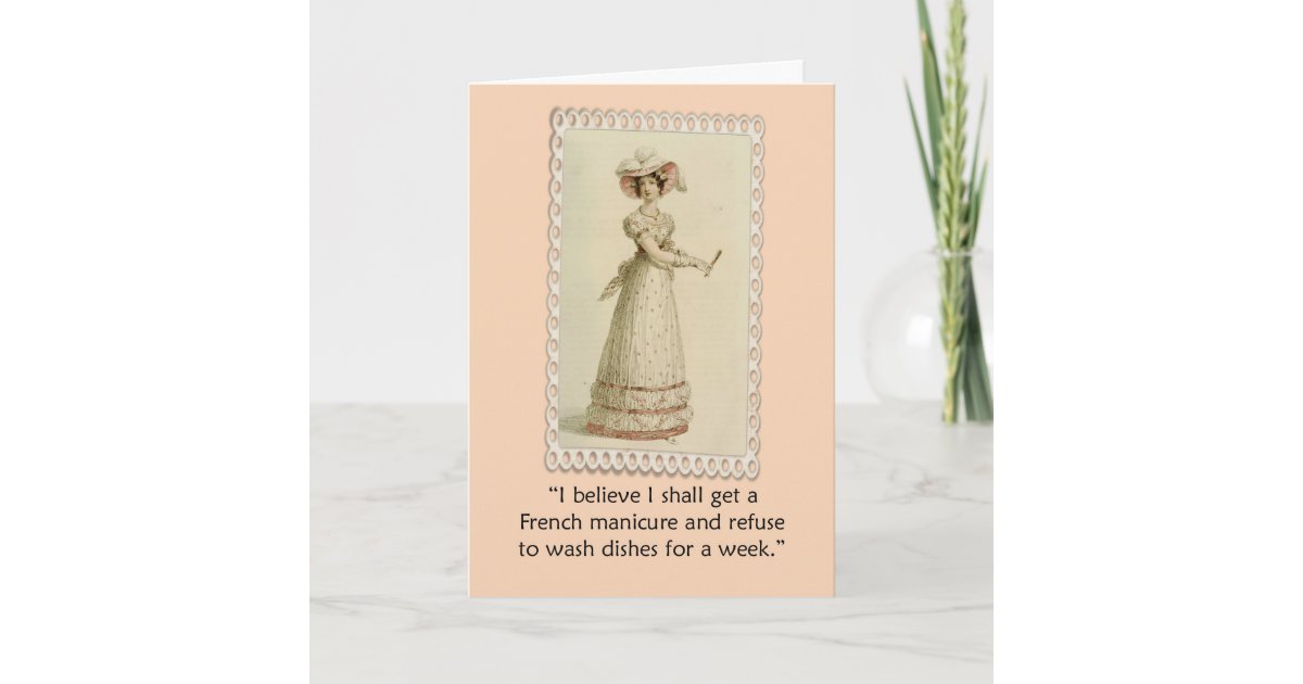 Carte D Anniversaire Drole De Femme Vintage Zazzle Fr Carte D Anniversaire Drole De Femme Vintage Zazzle Fr