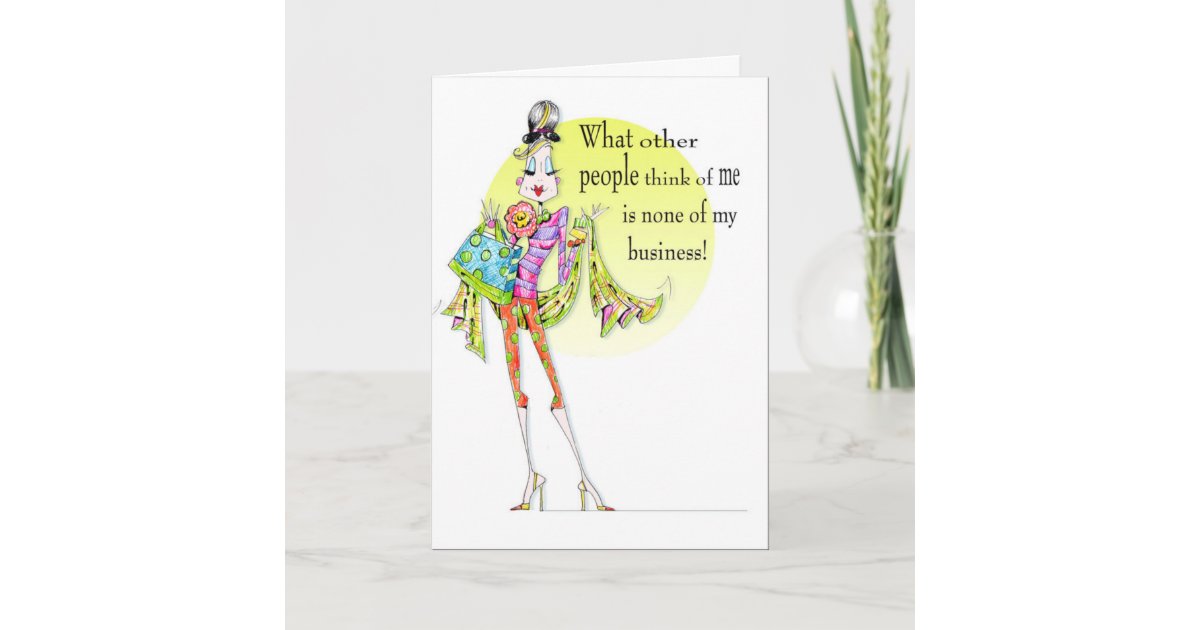 Carte D Anniversaire Drole D Humour De Femme Zazzle Fr