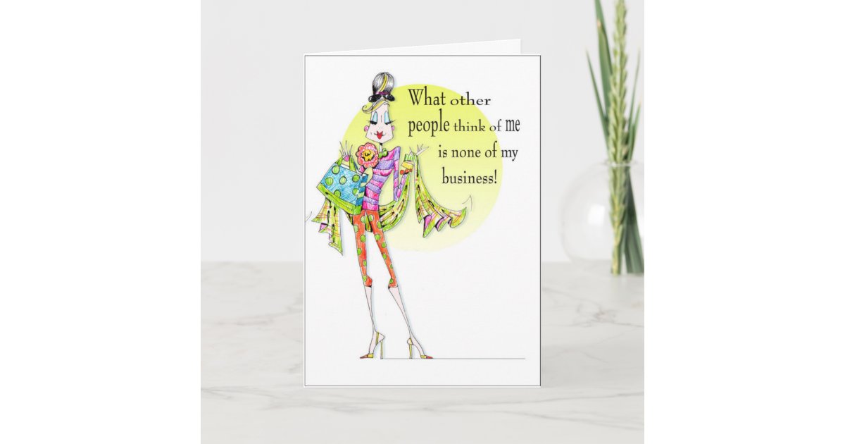 Carte D Anniversaire Drole D Humour De Femme Pour Zazzle Fr