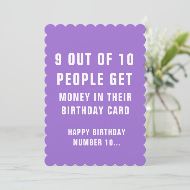 Carte d'anniversaire drôle et grossière - Cadeau d (Debout devant)