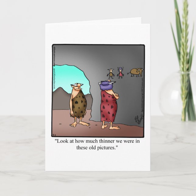 Carte d'anniversaire drôle humour (Devant)