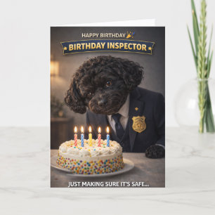 Carte d'anniversaire drôle pour chien Cockapoo Ins