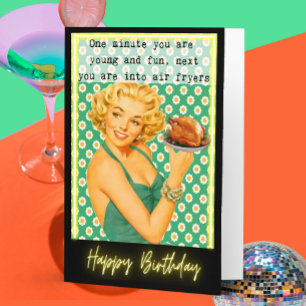 Carte d'anniversaire drôle pour femme Meilleure am