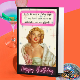 Carte d'anniversaire drôle pour femme Meilleure am