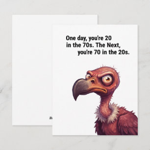Carte d'anniversaire drôle pour papa 70 ans Humour