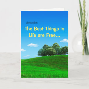 Carte d'anniversaire drôle si donner de l'argent o