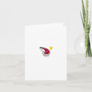 Carte d'anniversaire, drôles de joues. Joyeux anni