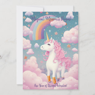 Carte d'anniversaire du 1er anniversaire de la lic