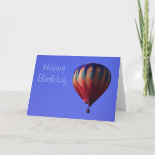 Cartes De Vœux Montgolfiere Zazzle Fr