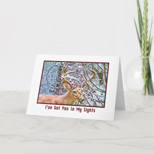 Carte D Anniversaire Du Chasseur Avec Des Pommes Zazzle Fr