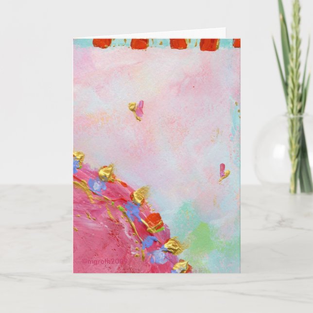 Carte d'anniversaire du cirque (Devant)