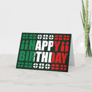 Cartes Italien D Anniversaire Zazzle Fr