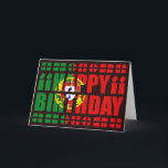 Carte d'anniversaire du drapeau portugais<br><div class="desc">Le dessin de cette carte d'anniversaire du drapeau du monde inclut les mots "Joyeux anniversaire" mis en évidence depuis le drapeau du Portugal. Envoyez des salutations spéciales portugaises à des amis qui apprécieront le geste international.
© 2011 FlagAndMap| Conception de l'indicateur d'illustration</div>