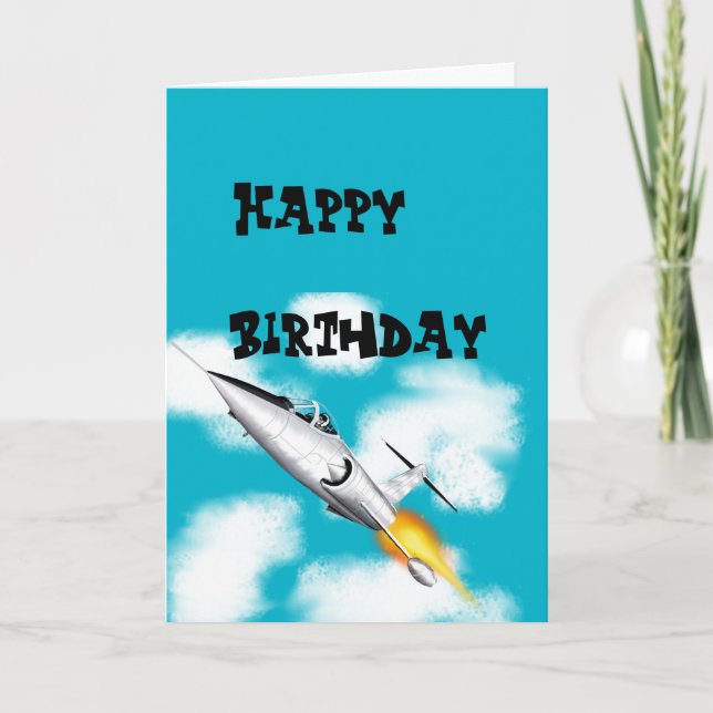 Carte d'anniversaire du fabricant (Devant)