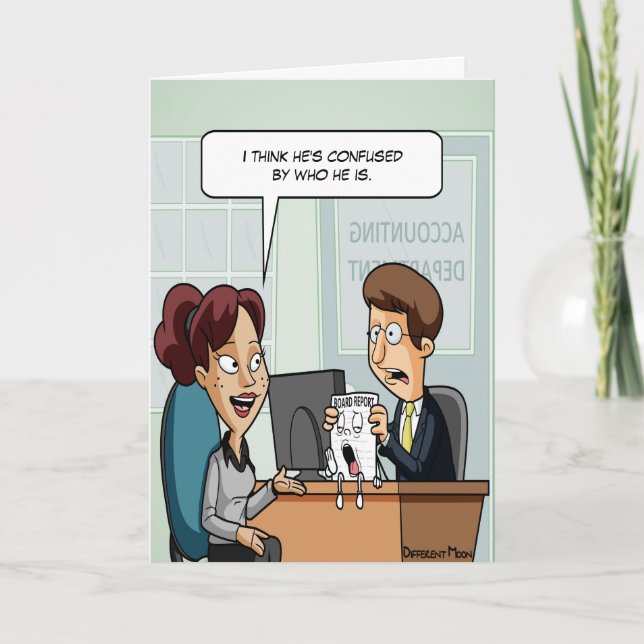 Carte d'anniversaire du Jeu du conseil d'administr (Devant)