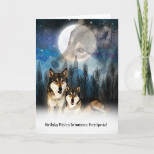 Invitations Faire Part Cartes Anniversaire Loup Zazzle