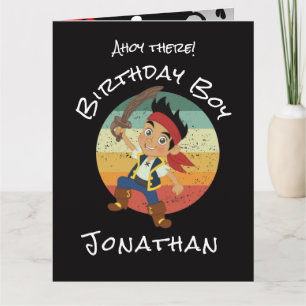 Carte d'anniversaire du pirate