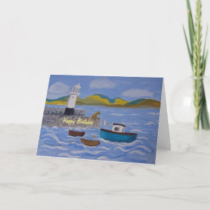 Carte d'anniversaire du port d'Arty St.Ive ajouter