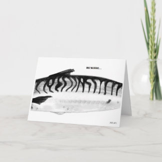 Carte d'anniversaire du Saint-Maquereau