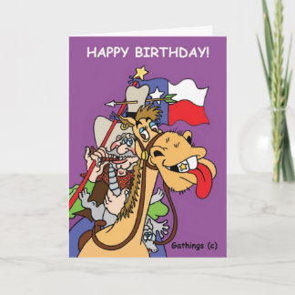 CARTE D'ANNIVERSAIRE DU TEXAS