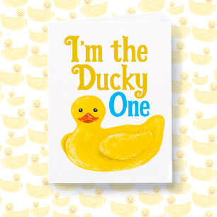 Carte d'anniversaire Ducky One