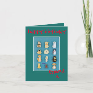 Carte d'anniversaire - D'un ami loyal