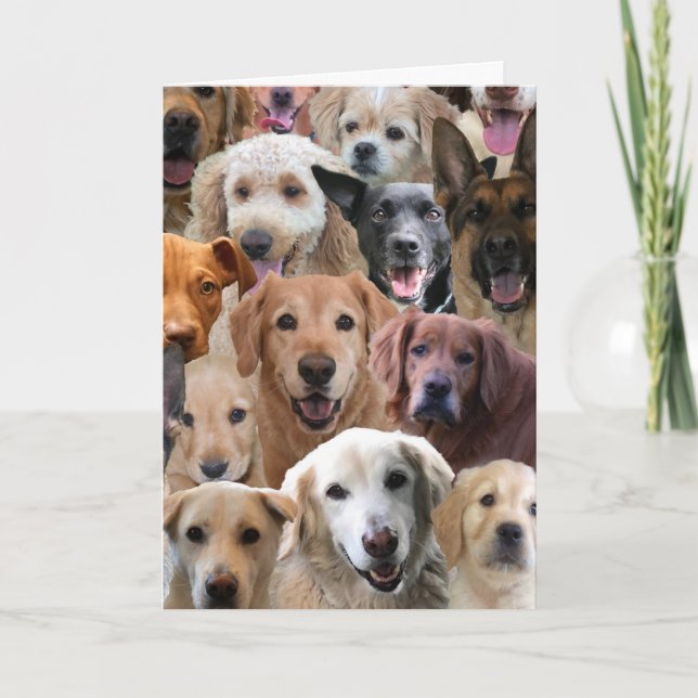 Carte d'anniversaire d'un groupe (Devant)