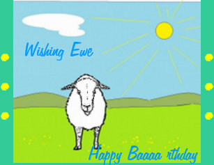 Cadeaux Moutons Anniversaire Drole Zazzle Fr