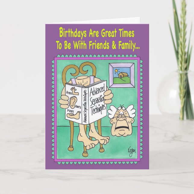 Carte d'anniversaire ECCENTRIC HERMIT (Devant)