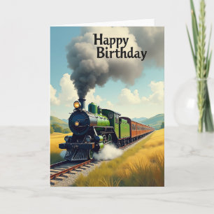 Carte d'anniversaire Emerald Engine