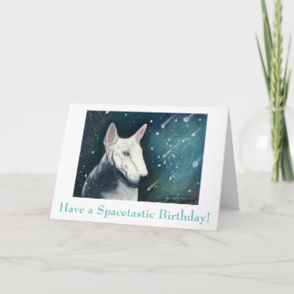 Carte d'anniversaire en forme d'étoile
