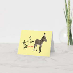 Carte d'anniversaire en retard